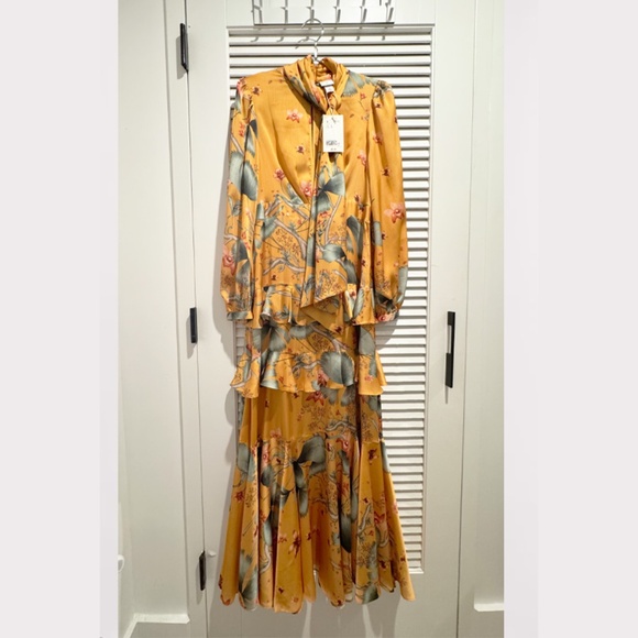 Johanna Ortiz x H&M Long Dress with Scarf Collar - Picture 7 of 7